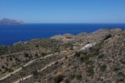 Kokkino Chorio Kreta, Kokkino Chorio: Ruhiges Hanggrundstück mit ewigem Meerblick zu verkaufen Grundstück kaufen